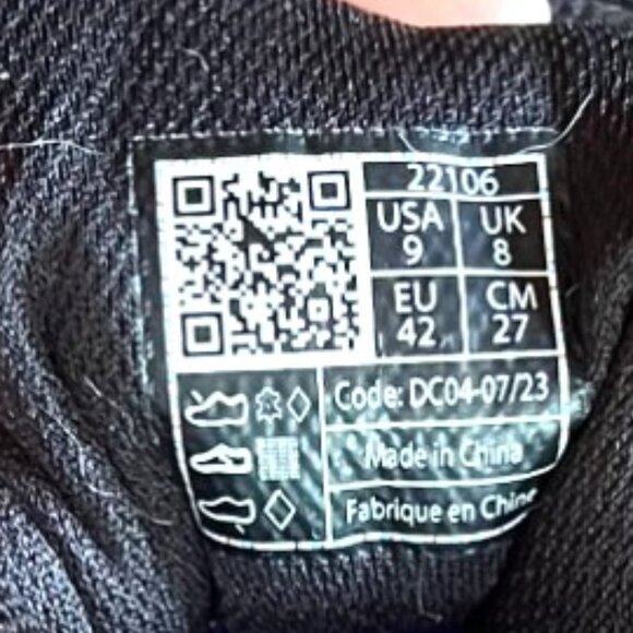 Men's Shoes for Crews Black Slip & Oil Resistant Sneakers, Size USA 9 - Picture 6 of 10